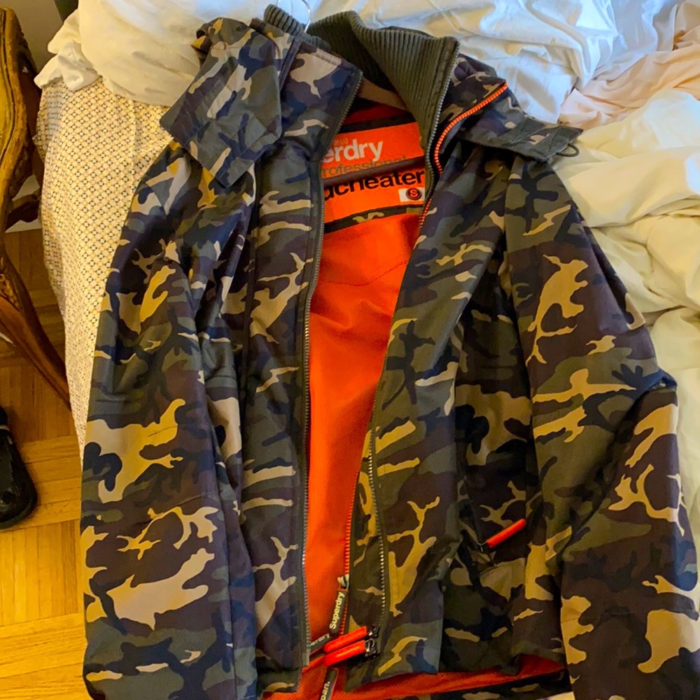 Super dry rain jacket.